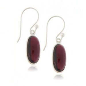 Garnet Hanging earring model E9-117
