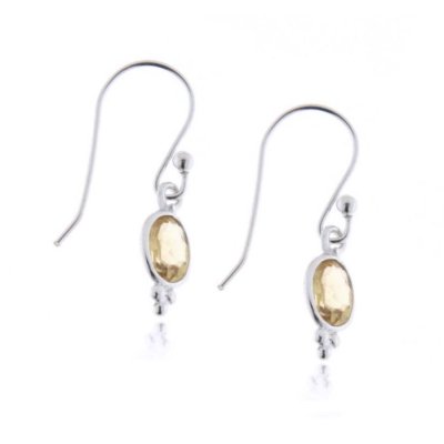 Citrine Hanging earring model E9-121