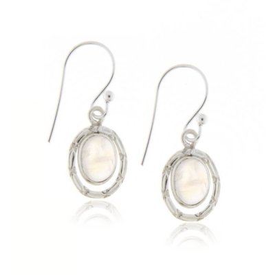  Rainbow Moonstone Hanging earring model E9-123
