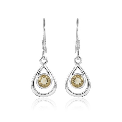 Citrine Hanging earring model E9-131