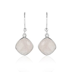Rozenkwarts Oorhangers model E9-132