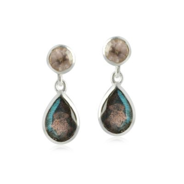 Labradorite Studs model S5-004