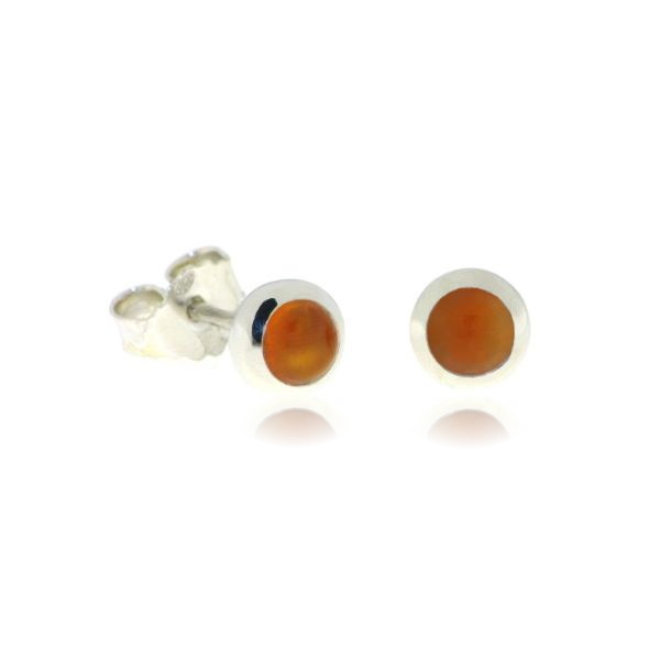 Carnelian Stud model S7-002
