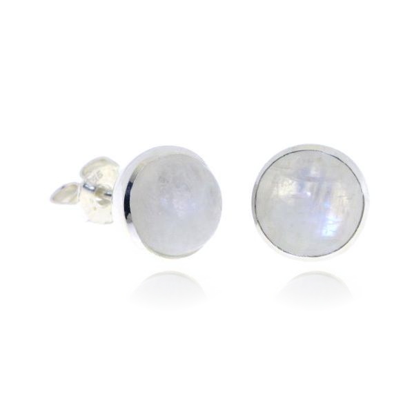 Rainbow Moonstone Stud model S7-004