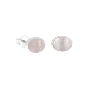 Rose Quartz Stud model S7-006