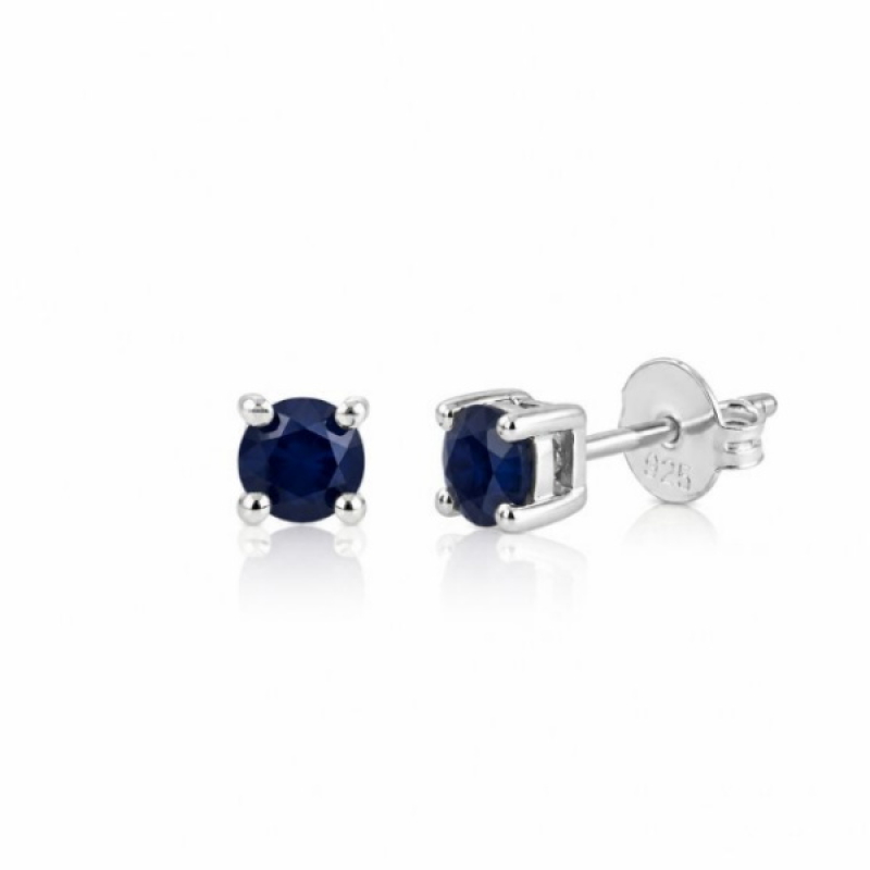 Blauwe Saffier Oorsteker model S7-015