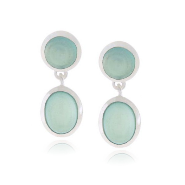 Chalcedony Aqua Stud model S7-101