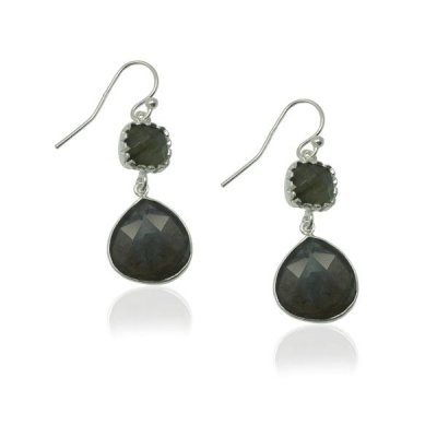 Labradorite Hanging earring model E5-038