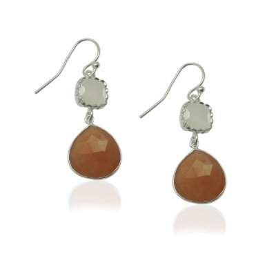 Moonstone Hanging earring model E5-038