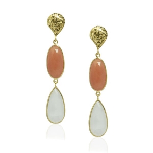 Moonstone Studs model E5g-050