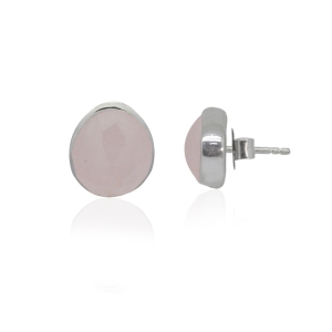 Rose Quartz Stud model S5-002