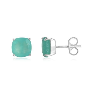 Chalcedony aqua Stud model S5-005