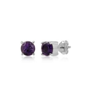 Amethyst Stud model S7-008