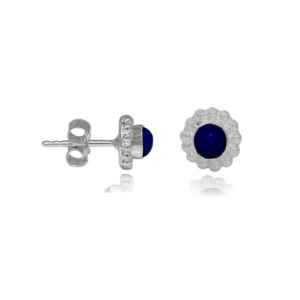 Lapis Lazuli Oorsteker model S6-009