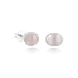 Rose Quartz Stud model S7-006