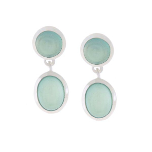 Chalcedony Aqua Stud model S7-101