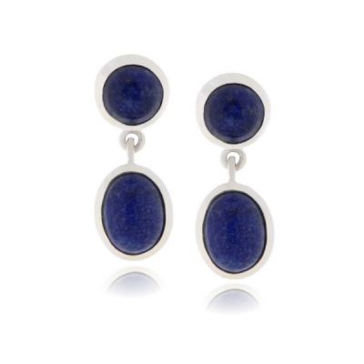 Lapis Lazuli Oorsteker model S7-101