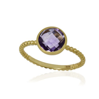 Amethyst Ring model R5g-078