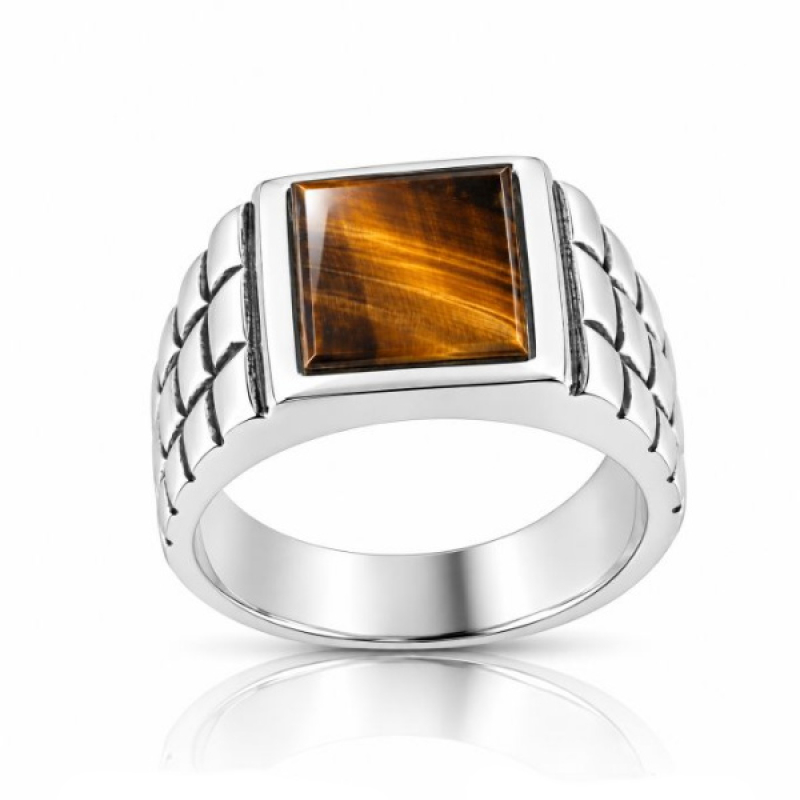 Tijgeroog Ring model R1-001