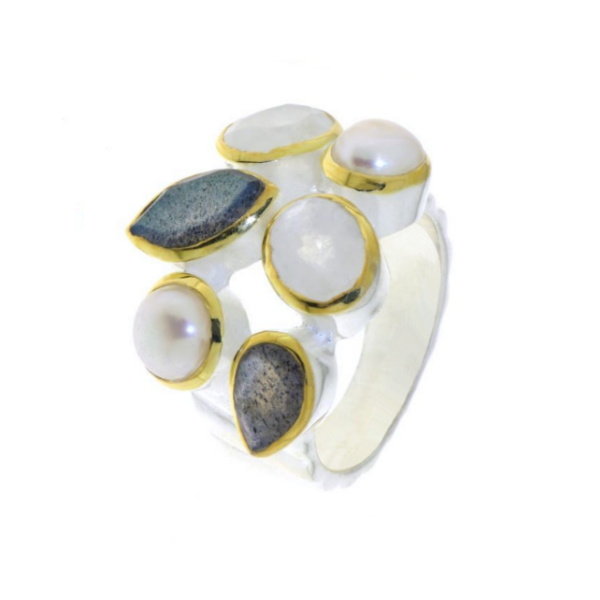 Labradoriet Ring model R5-034