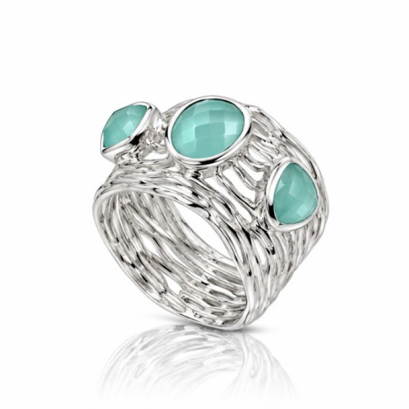 Chalcedony aqua Ring model  R5-039