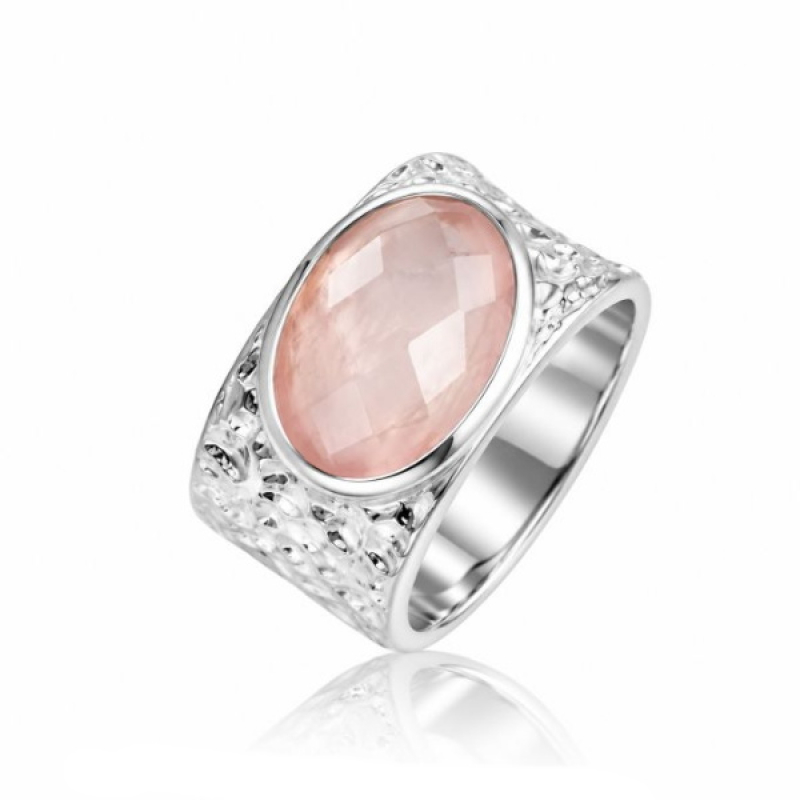 Rose Quartz Ring model R5-041