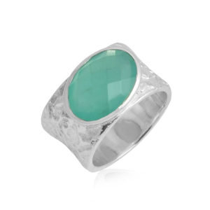 Chalcedoon Aqua Ring model R5-041 Chalcedoon Aqua Ring model R5-041