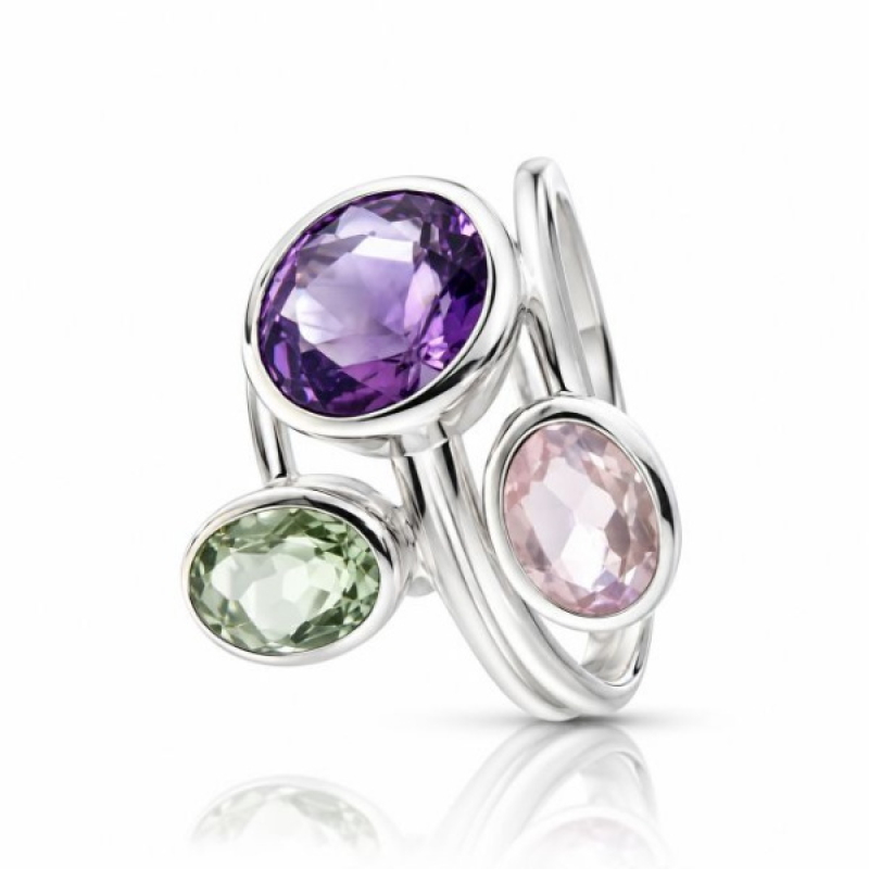 Prasioliet, Groen Kwarts Ring model R5-052