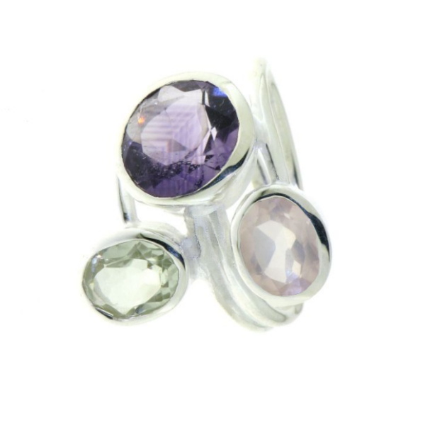 Prasioliet, Groen Kwarts Ring model R5-052