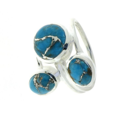Copper Turquoise Ring model R5-052