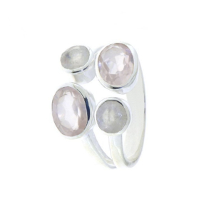 Rozenkwarts Ring model R5-063-RS