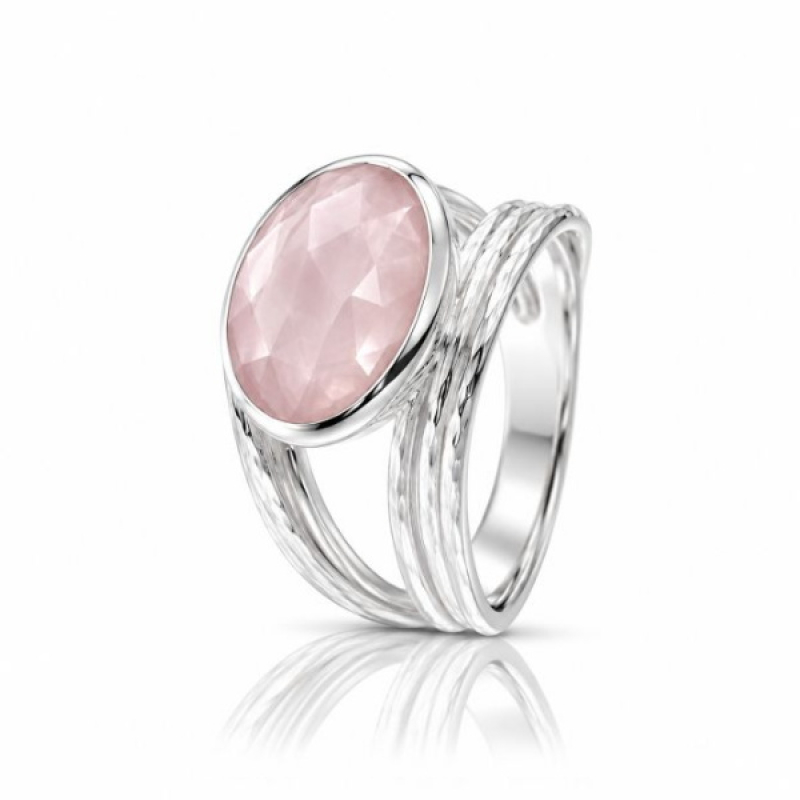 Rozenkwarts Ring model R5-067