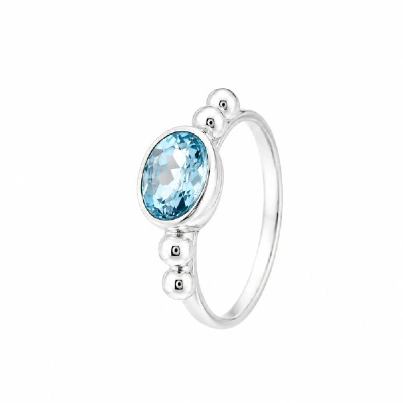 Blue Topaz Ring model R5-073