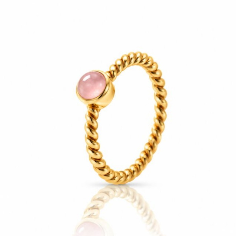 Rozenkwarts Ring model R5-079