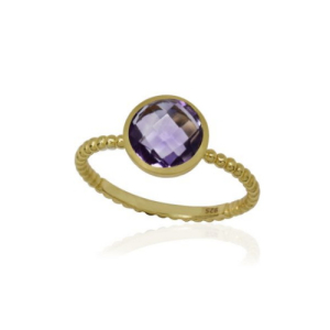 Amethist Ring model R5g-078