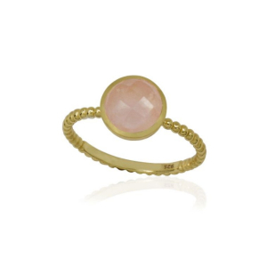 Rozenkwarts Ring model R5g-078