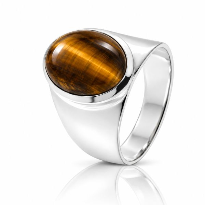 Tijgeroog Ring model R6-001