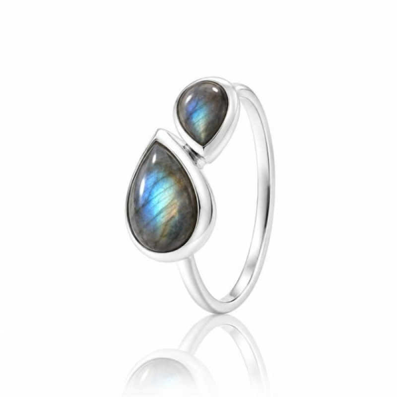 Labradoriet Ring model R6-004