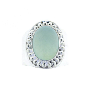 Chalcedoon aqua Ring model R6-006 Chalcedoon aqua Ring model R6-006