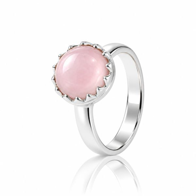 Rose Quartz Ring model R6-018