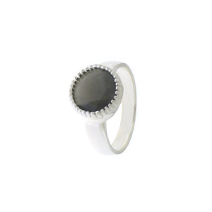 Moonstone, grey Ring model R6-021 Moonstone, grey Ring model R6-021