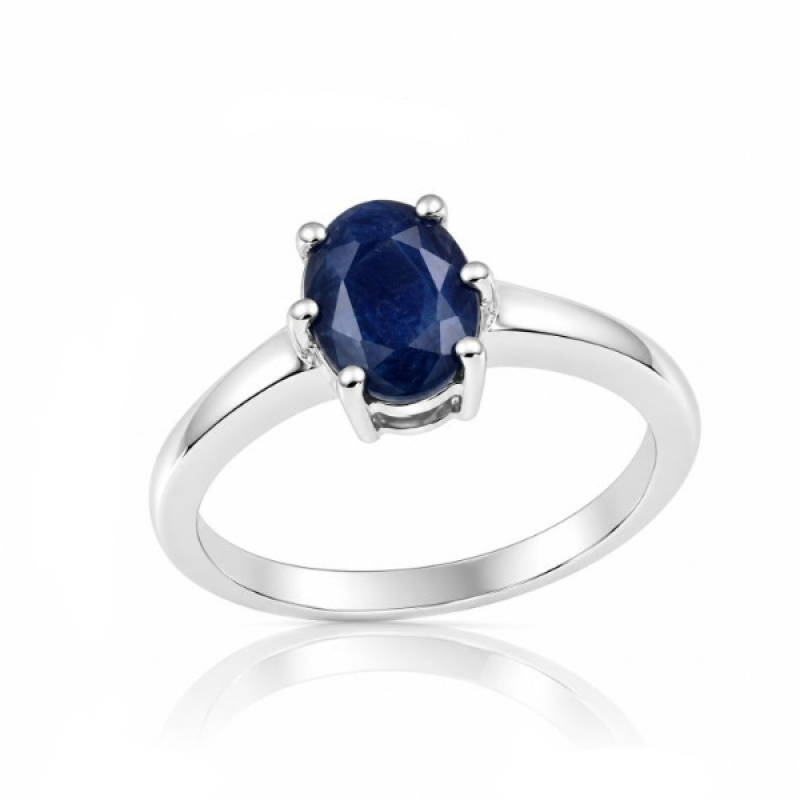 Blauwe Saffier Ring model R7-005
