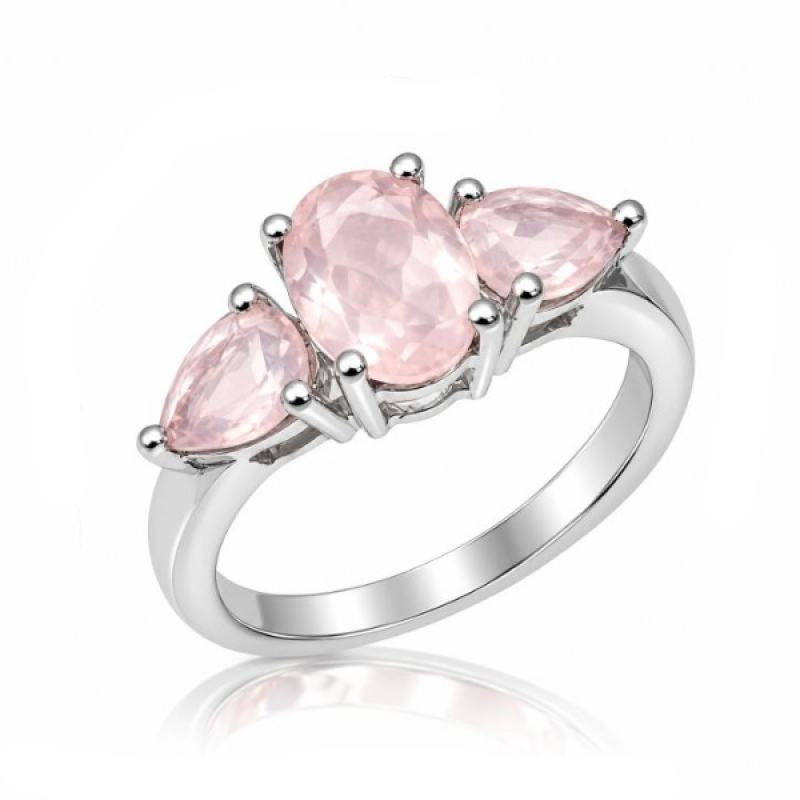 Rose Quartz Ring model R7-008
