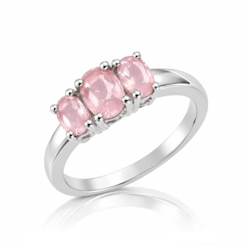 Rozenkwarts Ring model R7-009