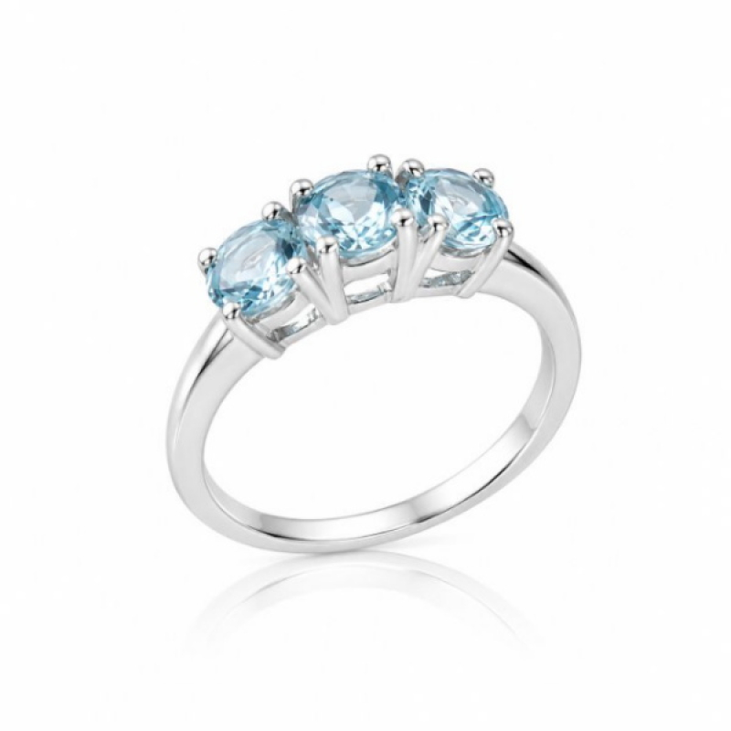 Blue Topaz Ring model R7-016