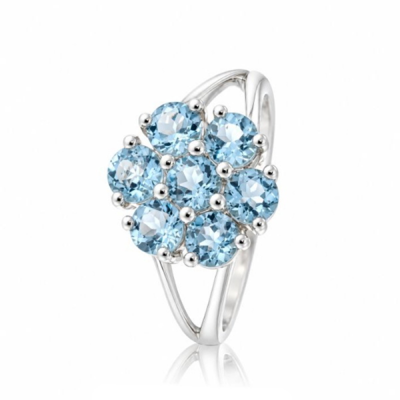 Blue Topaz Ring model R7-026