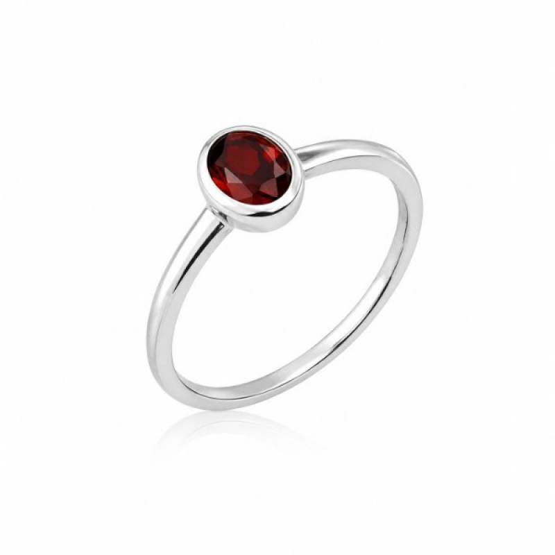Granaat Ring model R7-054
