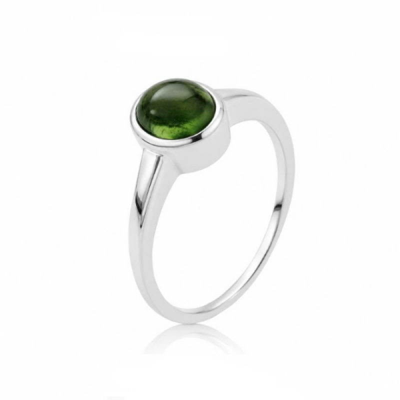 Toermalijn, groen Ring model R7-070