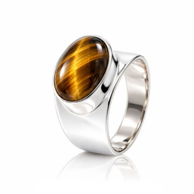 Tijgeroog Ring model R9-014