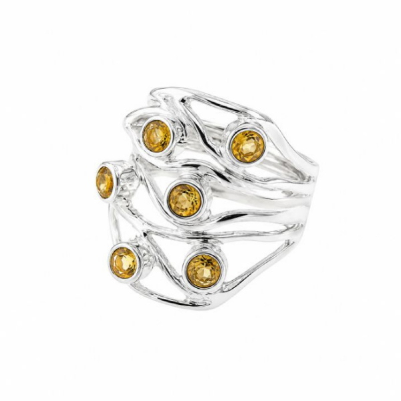 Citrine Ring model R9-015